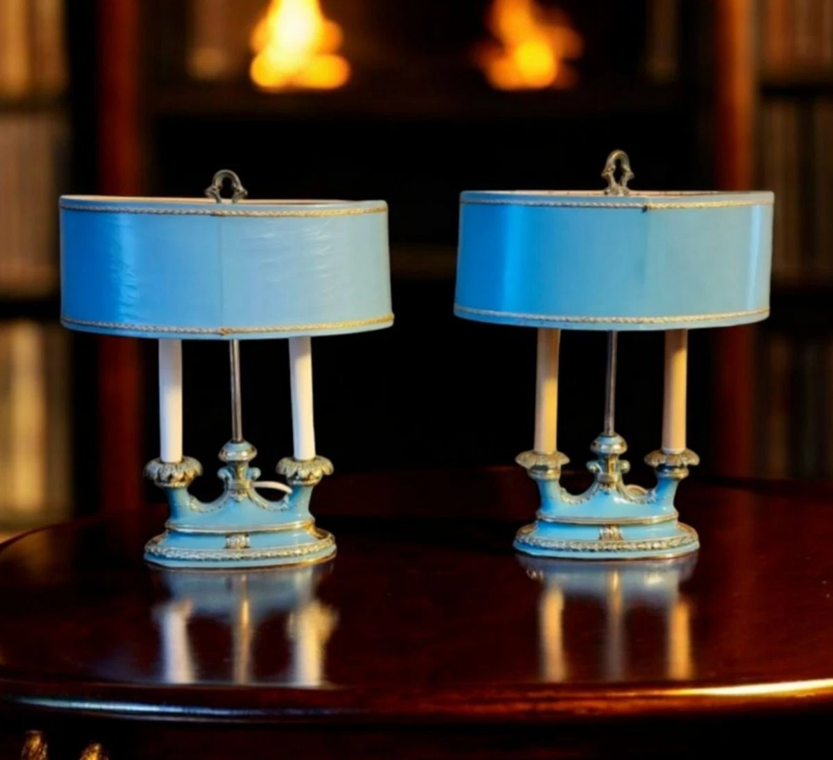 Gold French Collectible Antique Lamps for sale | eBay