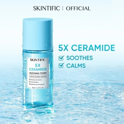 SKINTIFIC - 5X Ceramide Set 4pcs | Cleanser, Toner, Serum
