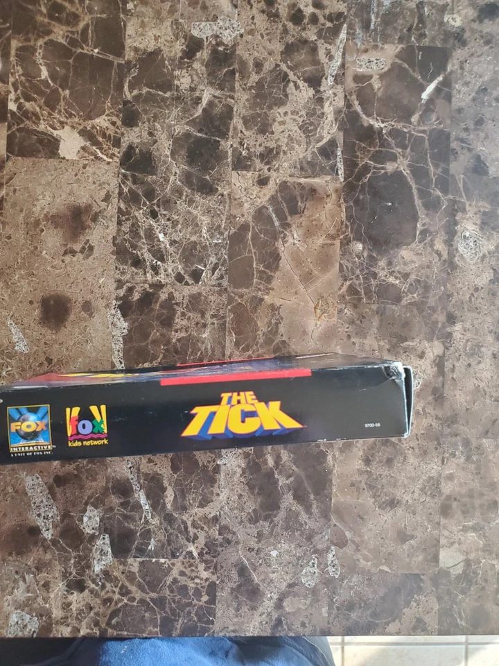 The Tick 1994 Rare Nintendo Game & Box + Holder No Instruction Book see pictures - Image 4 of 4