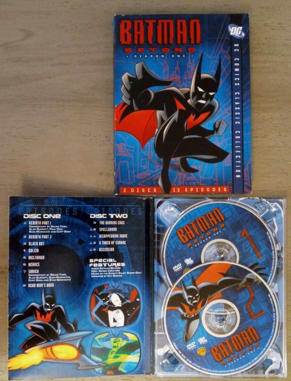 Batman Beyond - Seasons 1-3 + Movie (9 DVD's, 1 Blu-ray, Multi-Disc Set)  12569811164 | eBay