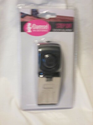 Damsel in Defense Step Off Portable Door Alarm 