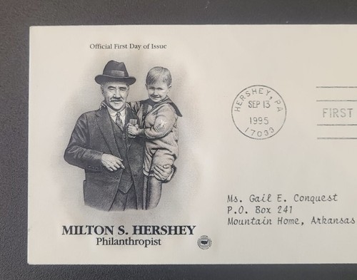 US FDC # 2933 Milton S. Hershey 1995. - Picture 3 of 6