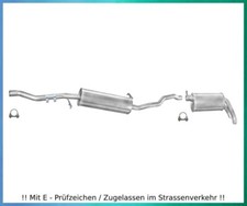 Auspuffanlage für Ford Galaxy Seat Alhambra VW Sharan 1.9 2.0 TDI Schelle