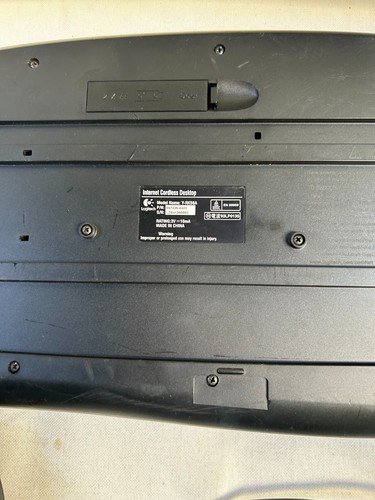 Logitech wireless Receiver , Mouse and Keyboard pre owned works - Picture 6 of 8