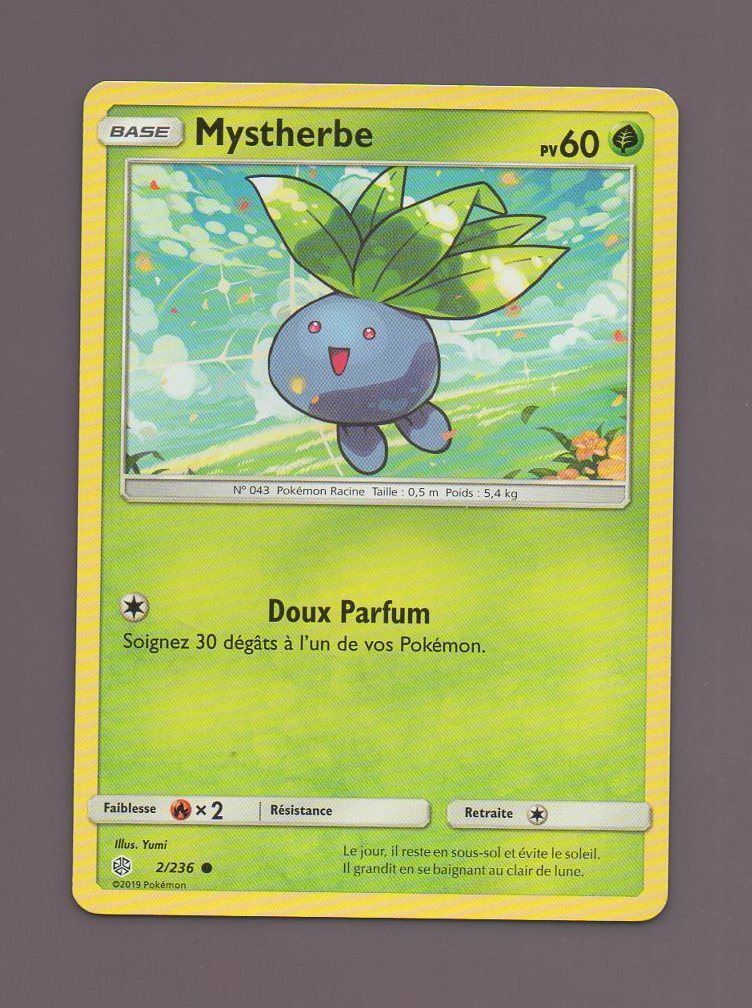 Pokemon No. 2/236 - Oddish - HP60 (A9483) | eBay UK