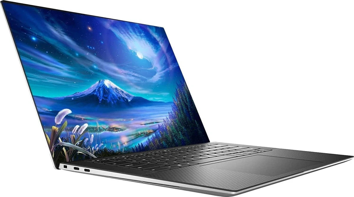 Dell xps 15 9500 silver hot sale