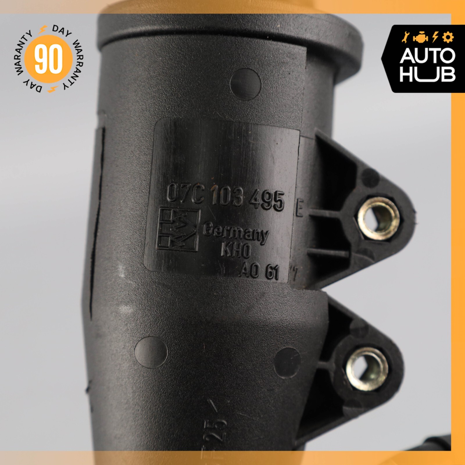Bentley Continental Flying Spur 6.0L Left Engine Oil Separator w/ Pipe OEM 67k