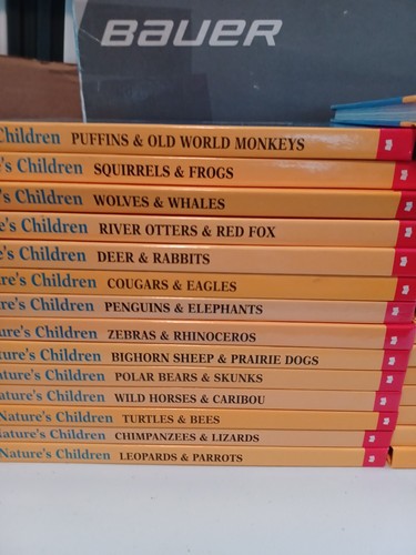 Getting to Know Nature's Children Hardcover 2-in-1 Books Scholastic Lot of 29 - Picture 5 of 6