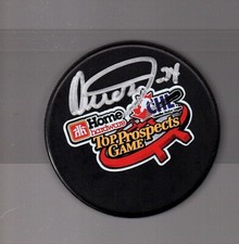 OWEN TIPPETT PHILADELPHIA FLYERS TOP PROSPECTS SIGNED AUTOGRAPHED GAME PUCK COA