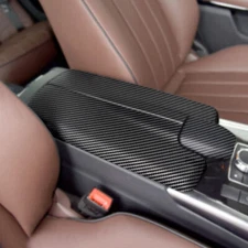 Carbon Fiber Center Console Armrest Cover For Mercedes Benz E Class W212 10-2015