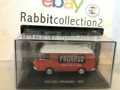 Die Cast 1/43 '' Fiat 238 - Proraso - 1973 '' Werbung