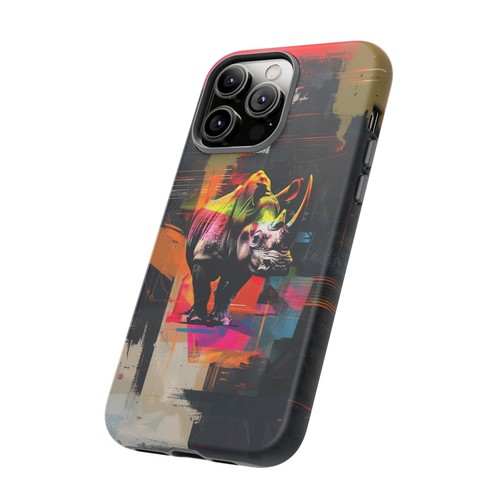 Abstract Rhino Phone Case for iPhone, Samsung Galaxy, Pixel - 第 11/93 張圖片