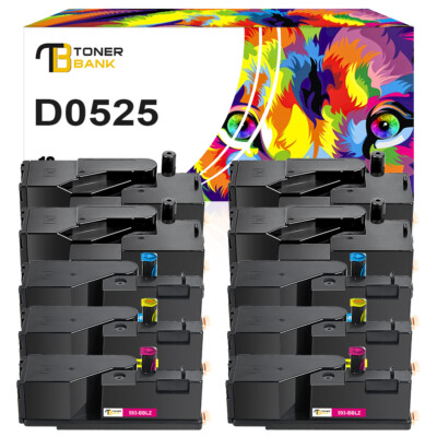 1-12 XXL Toner für Dell E 525 W E 525W E525 W E525W 593-BBLN 593-BBLL BBLV BBLZ