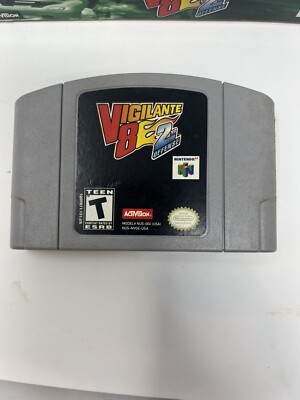 Vigilante 8: 2nd Offense for Nintendo 64 N64 With Box Rare