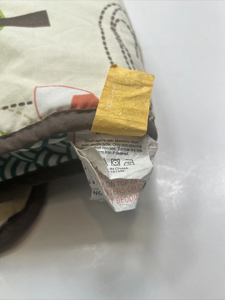 Bananafish Studio Bosque Animales Bebé Manta Cuna Edredón Zorro Mapache 34” X 44” Foto 4 de 4