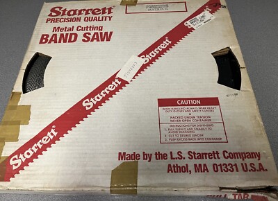 Starrett 3/4''x.035'' 5-8 S Powerband Matrix II Bandsaw Coil Stock, 155', New, USA