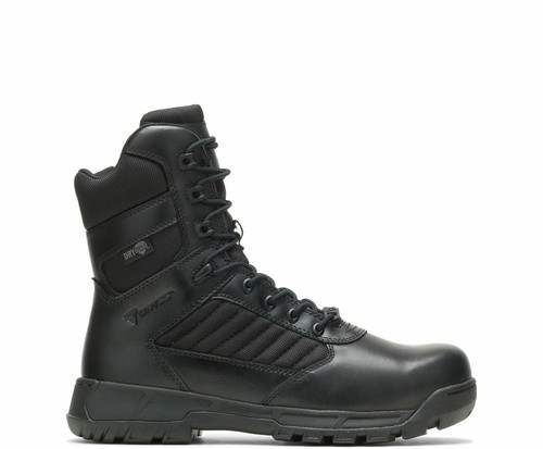 BATES Men's Waterproof Comp Toe Slip Resistant Lightweight Tactical Boots Zip - Picture 2 of 7
