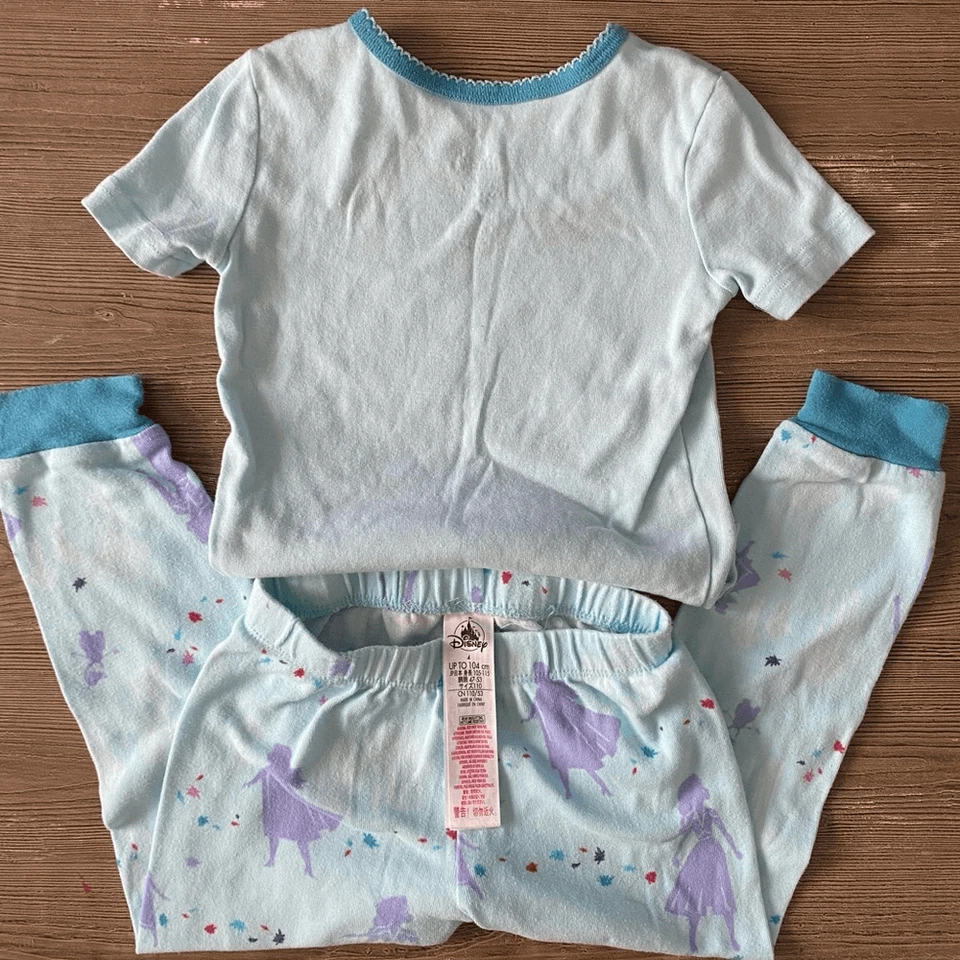 Juego de Pijama Disney Frozen Estampado Elsa Azul Foto 3 de 4