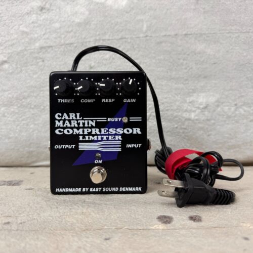 Pedale chitarra effetto limitatore compressore Carl Martin usato con scatola e documenti - Foto 2 di 7