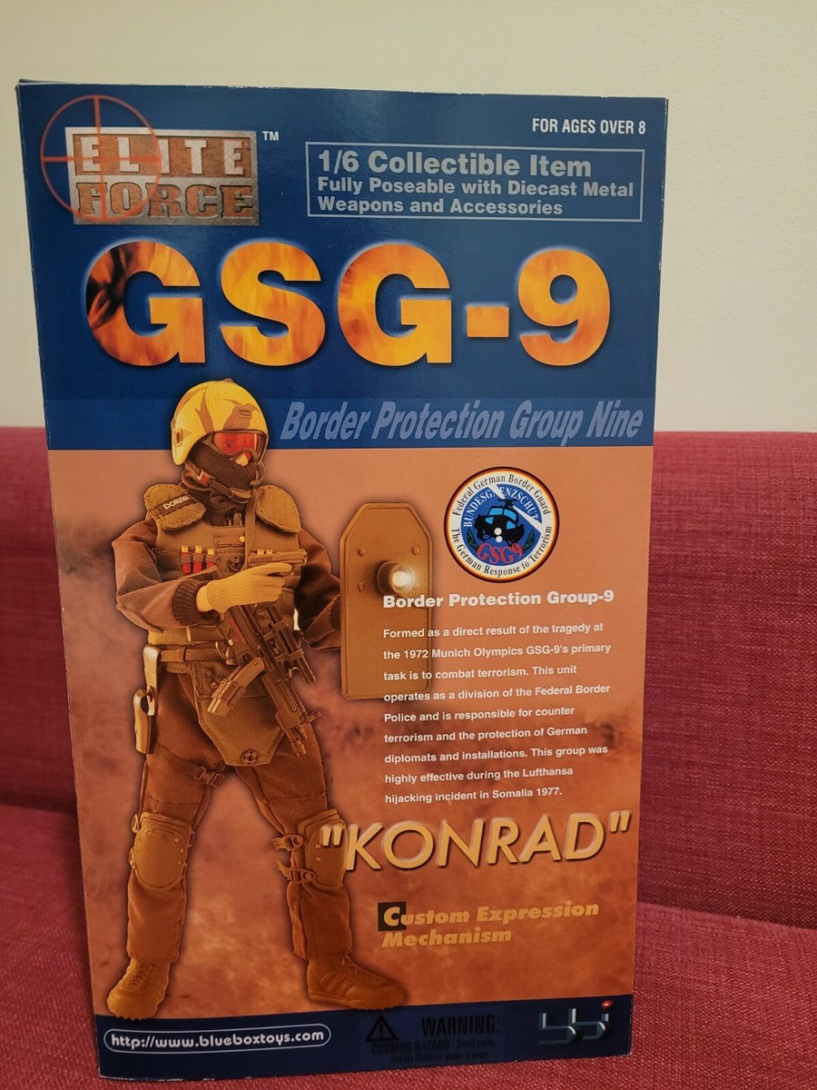 【未開封】1/6 エリートフォース ドイツ GSG-9 KONRAD フィギュア Elite Force GSG-9 Border Protechtion Group Nine 
