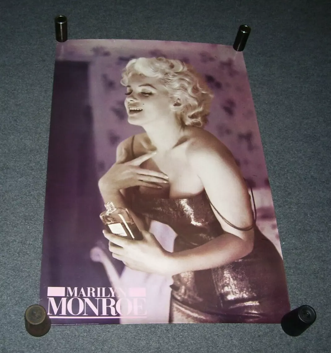 Marilyn Monroe Chanel No. 5 Poster 1988 Lithograph Ed Feingersh, Rolled