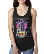 Retro Nakatomi Plaza 1988 Holiday Party Ladies Racerback Tank Top