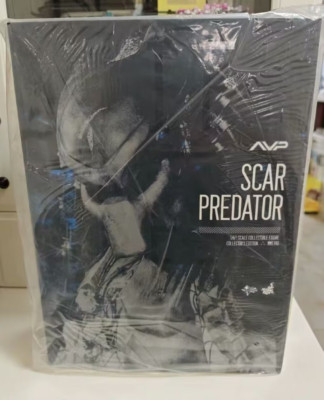 New Hot Toys MMS 190 Alien vs. Predator Predators 2 AVP Scar Predator 2.0 stock