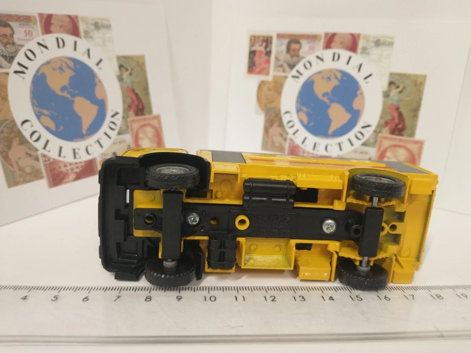 PMPB7-0353 Camion Genieri Pompieri Solido Mercedes Prevenzione Fari Punte 1/50 - Immagine 2 di 2