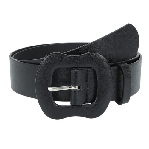 Women Stylish Buckle Candy Color Faux Leather Waist Dress Jeans Belt Waistband - Picture 6 of 16