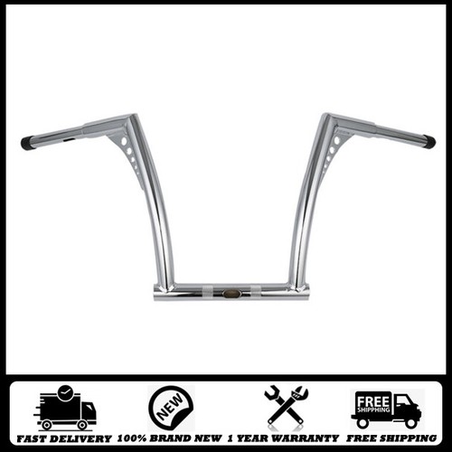 Steel 14" Chrome Hanger Handlebar Fit For Harley Dyna FXDLS 16-17 FXDB 06-17