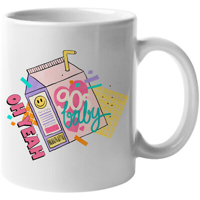 Coffee & Tea Mug, Oh Yeah, 90s Baby Retro Juice Pack Art