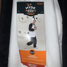 Toddler Panda Bear Halloween Costume Jumpsuit Hyde and Eek Size 18-24 Months
