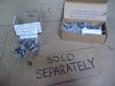 Tapco 5/16 - 18 x 1-1/2'' Stainless Steel Elevator / Conveyor Bolts