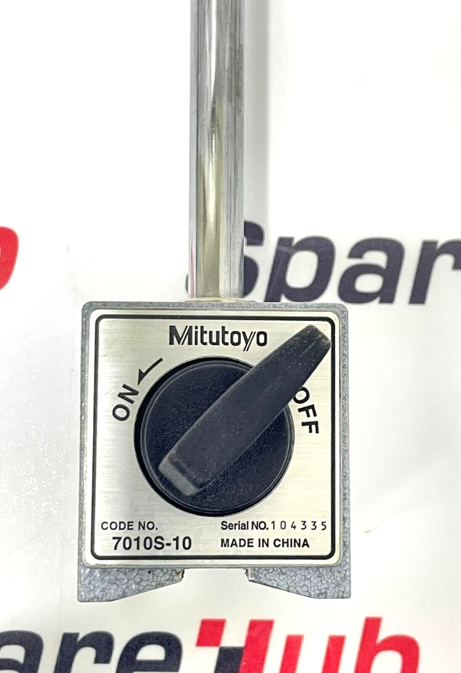 Support magnétique MITUTOYO 7010S-10 pour indicateurs et jauges de test de ca... - Photo 3/4