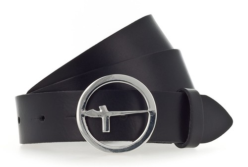 Ceinture Pour Homme Bugatti En Cuir Véritable Noir - Modèle W95 - Taille 95 Cm - Neuf Avec étiquettes