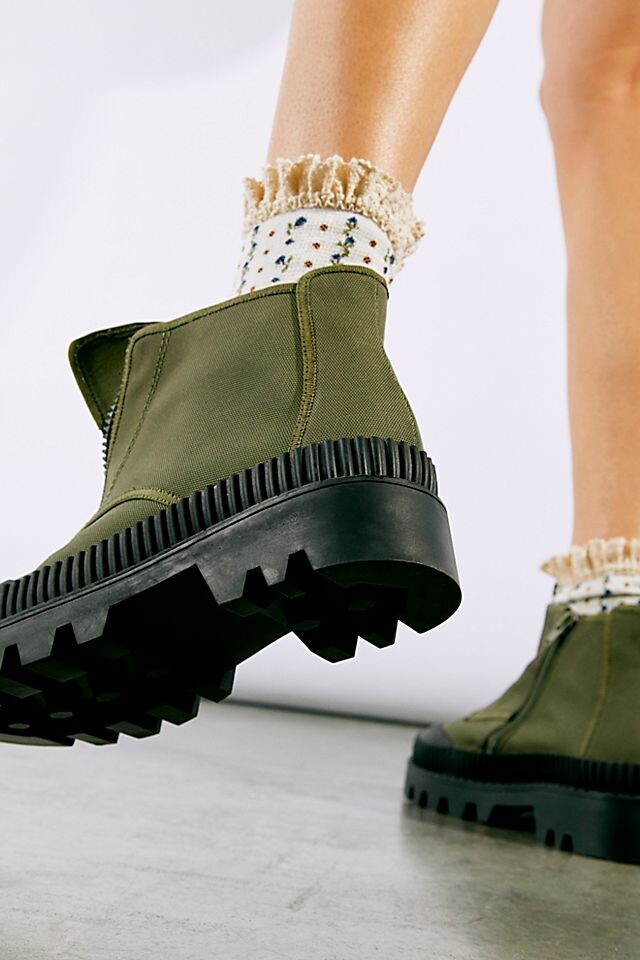Everest Zip Front Ankle Boots 
