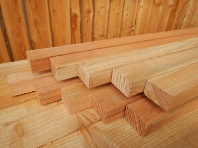 50x ZAUNLATTE LÄRCHE HOLZ LATTEN LATTENZAUN HOLZZAUN 30x50 mm 3x5 200cm