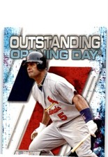 2021 TOPPS OPENING DAY OUTSTANDING OPENING DAY ALBERT PUJOLS ST. LOUIS CARDINALS
