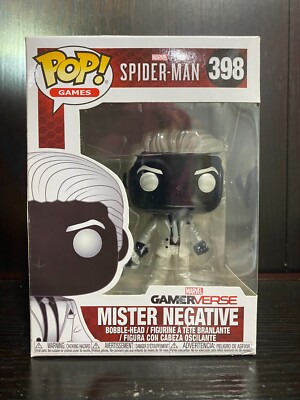 Mister Negative Spider-Man PS4 #398 Marvel Funko Pop | eBay