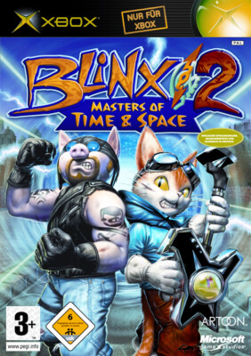 Blinx 2-Masters of Time & Space (Microsoft Xbox, 2004)