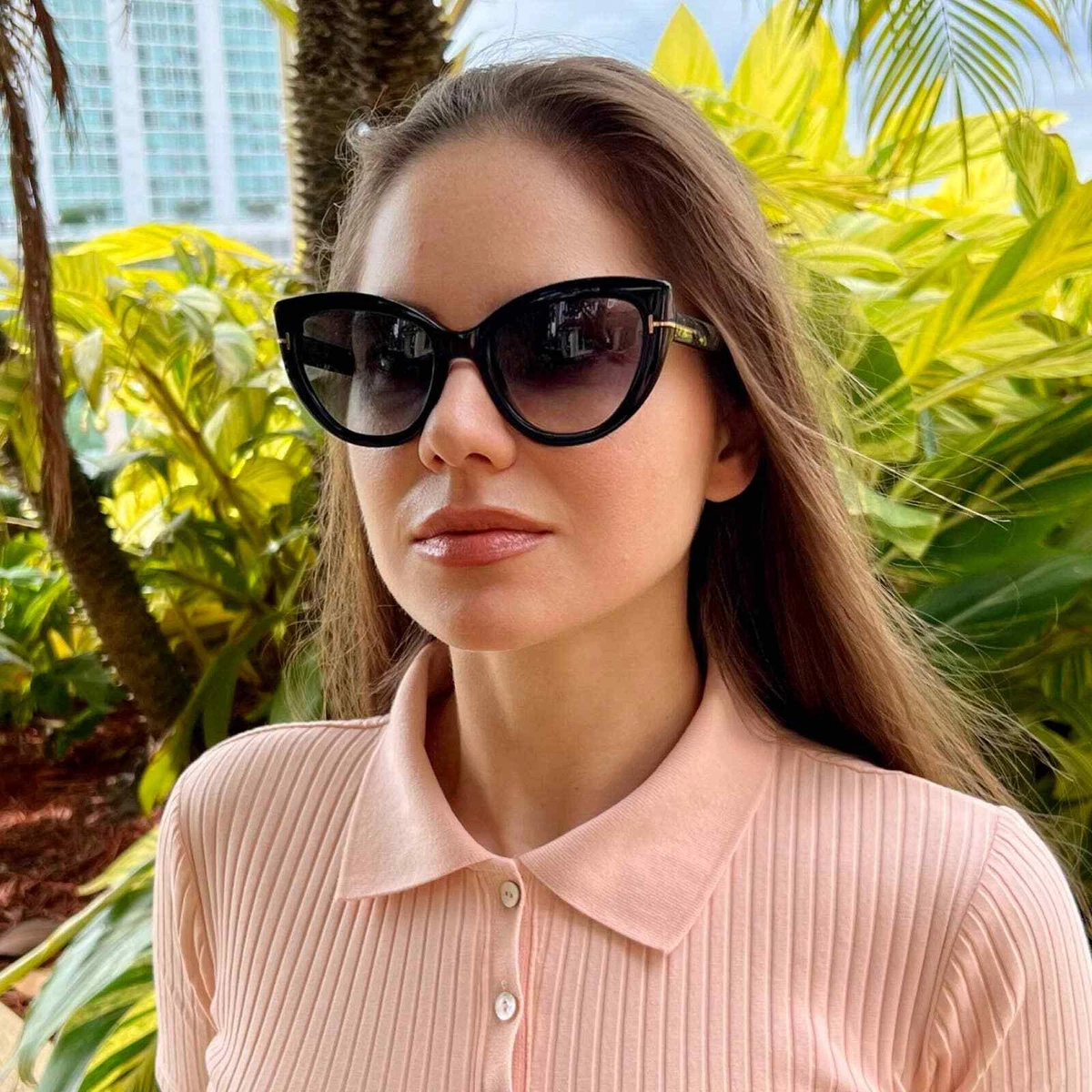 NEW TOM FORD Anya Sunglasses TF762 Authentic