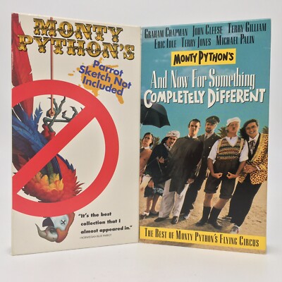 Monty Python 2 VHS And Now For Something Completely Different + 20 Year Tribute