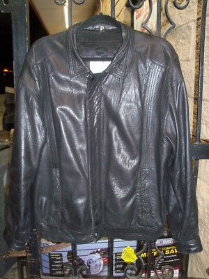 JACKET, LEATHER, MEDIUM, (MADE BY BIG BEN COLLECTION)