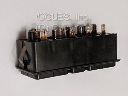 Genuine BMW E23 E24 E28 Seat electrical switch. Front 61311375153 - Picture 6 of 8