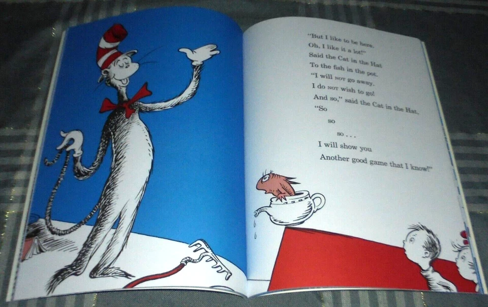 DR. SEUSS THE CAT IN THE HAT BOOK 20CM X 27CM (BRAND NEW) - Image 2 of 3