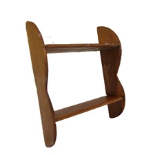 Dollhouse Miniature wood WALL SHELF vintage Colonial Early Americana 1:12