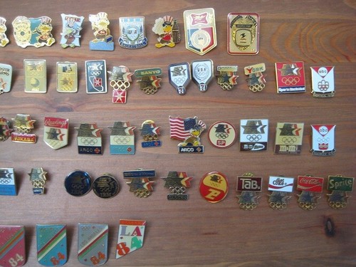 Juegos Olímpicos de Verano de Los Ángeles 1984 varios Alfileres para mascotas, logotipos y patrocinadores-NUEVOS - Imagen 2 de 6