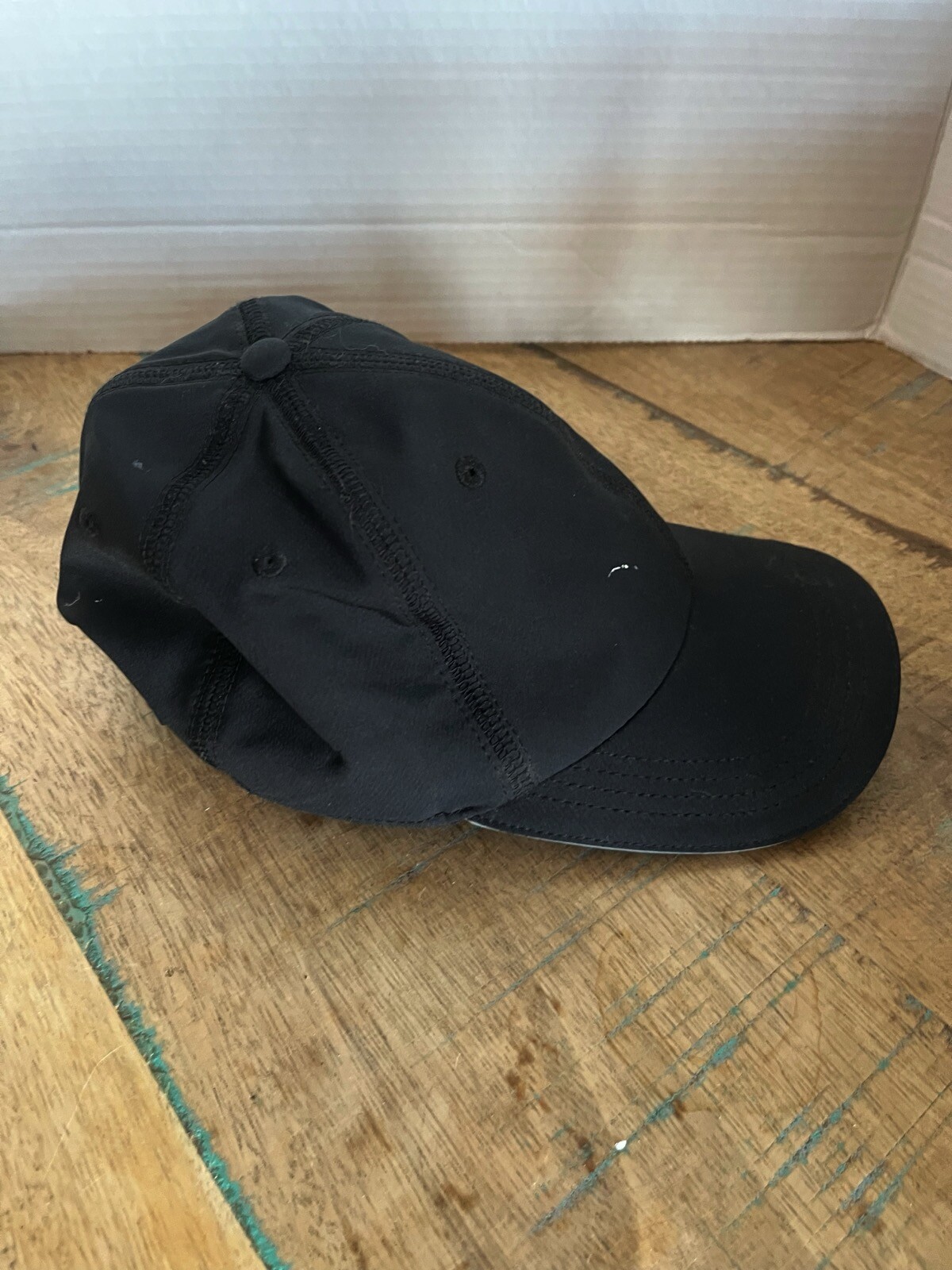 Solid Black Hat All In Motion Hat Adjustable Wome… - image 11