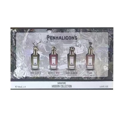Penhaligon's Animal Head Perfume Set X 30ml EDP Miniature Bottles New 