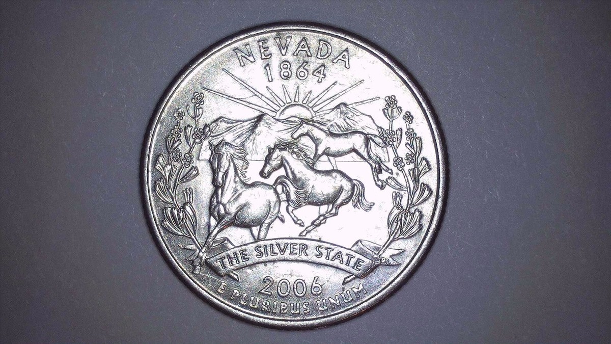2006 P Nevada State Quarter Reverse CUD error | eBay